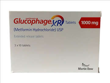 Picture of Glucophage Xr 1000mg Tab 10x3s